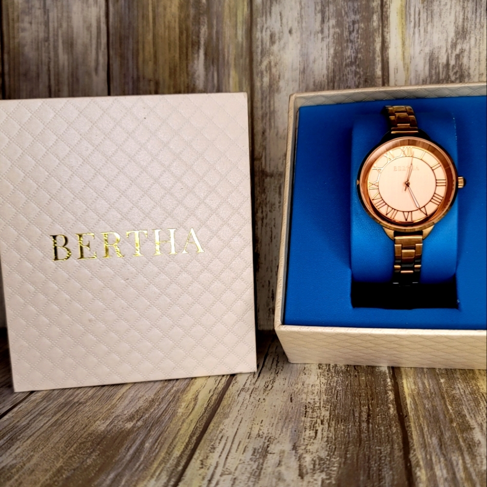 BERTHA MADISON ROSE GOLD WATCH